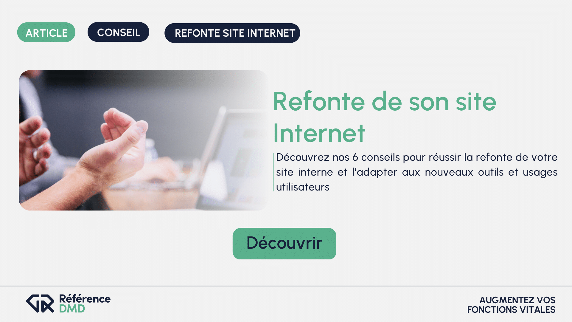 découvrez les clés d'une refonte de site réussie : stratégies, bonnes pratiques et astuces pour transformer votre plateforme en un outil performant et attrayant pour vos utilisateurs.