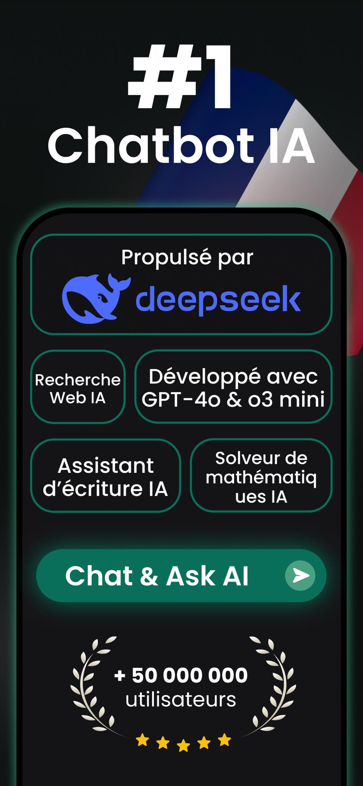 découvrez ia chat, l'application de téléchargement la plus populaire pour discuter avec une intelligence artificielle. profitez d'une expérience interactive unique et engageante, où vos questions trouvent des réponses instantanées. téléchargez dès maintenant et transformez vos échanges !