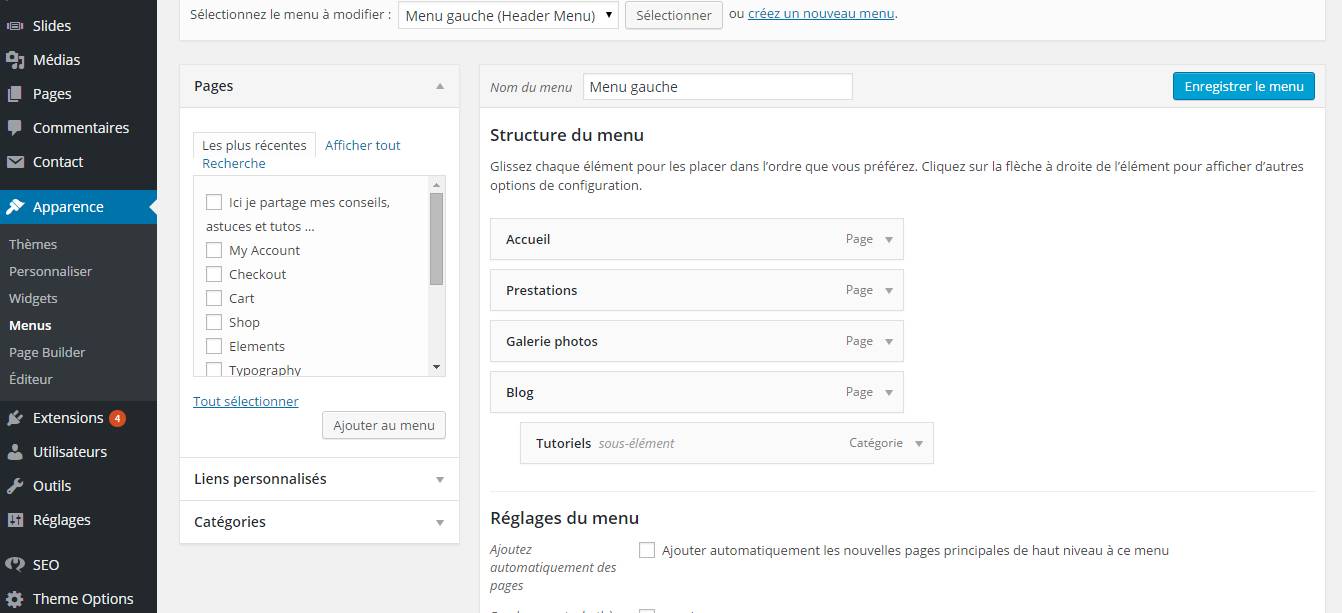 découvrez comment personnaliser facilement votre menu wordpress pour améliorer la navigation de votre site. suivez notre guide étape par étape et donnez à votre site une touche unique et professionnelle.