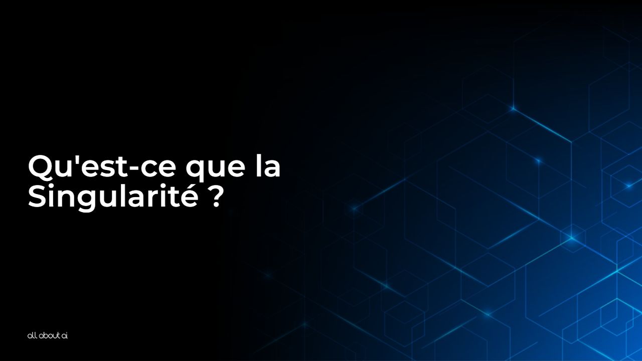 découvrez le concept fascinant de la singularité ia, un moment futur où l'intelligence artificielle dépassera l'intelligence humaine. explorez ses implications, ses défis et ses opportunités pour l'humanité dans un monde en constante évolution.