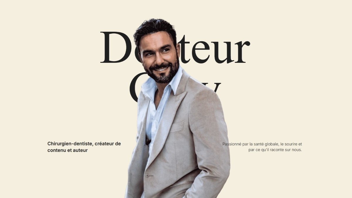 Docteur Gray, chirurgien-dentiste et auteur à Aix-en-Provence